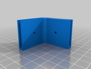 personalizzato staffa di mensola 3mm scatola vetro per rettili casa il fai da te su misura 3d print model - Mito3D