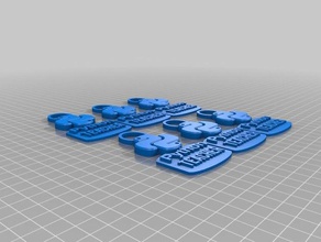 python-Lehrer Kurs Schlüsselringe tectijuana Schilder & logos isc 3d print model - Mito3D