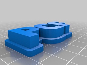 pcf Skulpturen kundengebundene 3d print model - Mito3D