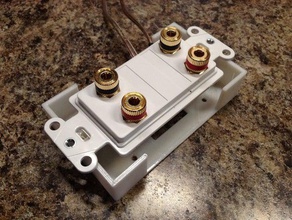 shallow device box diy wiring 3d print model - Mito3D