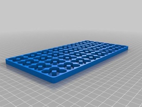 128 aabattery tray organization customized 3d print model - Mito3D