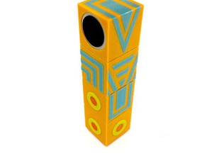 totem monument valley ios game toys & games art ornament trinket 3d print model - Mito3D