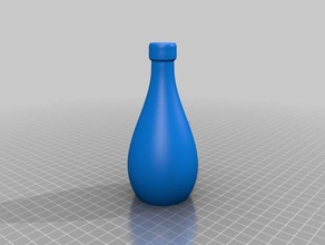 3d potterbot prova di stampa piccola bottiglia Stampa prove la ceramica argilla estrusore incollare 3d print model - Mito3D