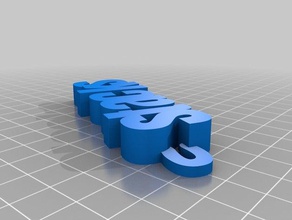 özel metin - yığınları organizasyon özelleştirilmiş 3d print model - Mito3D