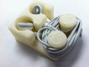 Ohrhörer-Halter andere Kopfhörer Erfinder iphone ipod newmuseumchallenge 3d print model - Mito3D