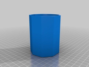dice Becher Deckel Container angepasst 3d print model - Mito3D