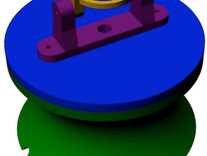 experimental moving head machine tools 3d motor pla test 3d print model - Mito3D