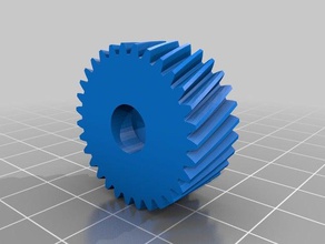 helical gears parts 3d print model - Mito3D