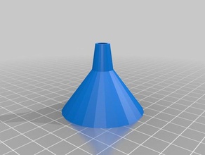 funnel replacement parts 3d print model - Mito3D