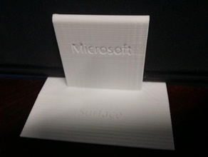 surface pro 1 stand de la tablette microsoft le 3d print model - Mito3D