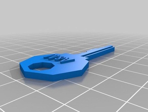 keys household supplies customized 3d print model - Mito3D