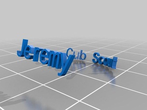 jeremy anéis personalizado 3d print model - Mito3D
