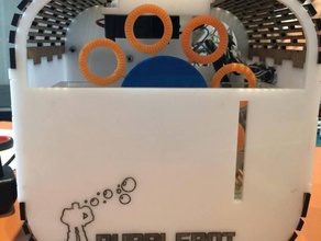 bubble alarm clock - bubblebot electronics maker design mechatronics engineering 3d print model - Mito3D