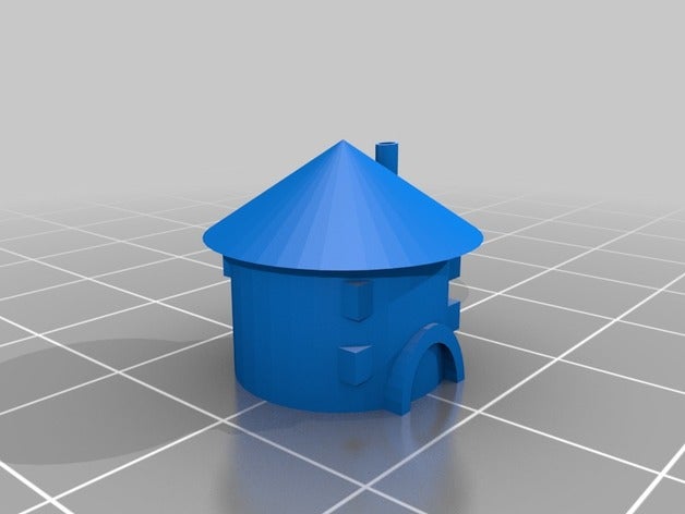 house 2 3D print model - Mito3D