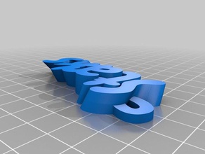 adı yığınları organizasyon özelleştirilmiş 3d print model - Mito3D
