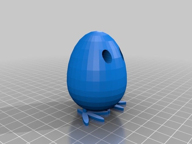 chick La impresión en 3d 3D print model - Mito3D