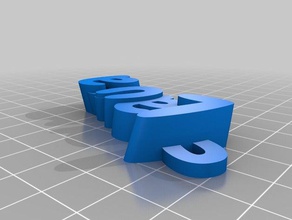 llavero laura organizzazione su misura 3d print model - Mito3D