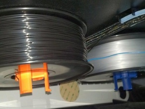universal spool-Halter Oktave toybuilderlabs filament replicator 2 2x 1 v5 3d Drucker Teile 10mm 60mm upgrade 3d print model - Mito3D