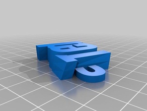 ted name keyring organization customized 3d print model - Mito3D