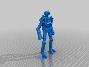 ketter super robot L'impression 3d le monstre 3d print model - Mito3D