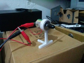 370 motor mount mechanical toys 3d print model - Mito3D