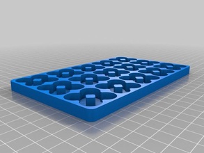 battery tray 60 aas organization customized 3d print model - Mito3D