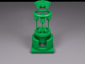 parametric peristaltic pump hand tools fluid openscad osat 3d print model - Mito3D