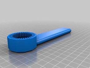 my customized 2 liter soda bottle opener closer wrench kitchen & dining 3d print model - Mito3D