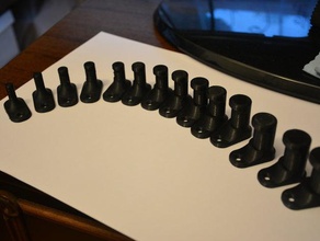 wrench holders hooks m6-m22 organization holder hook organizer socket 3d print model - Mito3D