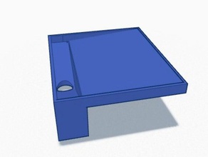 desk gutter office water 3d print model - Mito3D