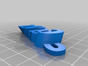 my customized iamburny's text - name keyring keyfob casa organization 3d print model - Mito3D