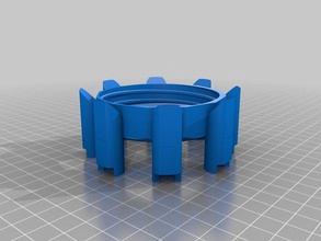 ıris kapak kavanoz kaplar 3d print model - Mito3D