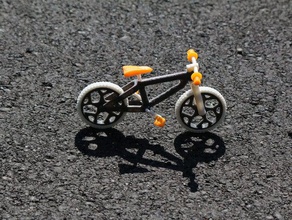 bicicleta 10 veículos moto flexível ninjaflex pneu tpe roda 3d print model - Mito3D