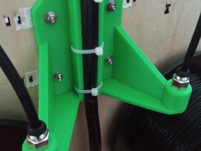 ctc dual filament guide 3d printer accessories 3d print model - Mito3D