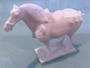 tang dynasty horse animals art history 3d print model - Mito3D