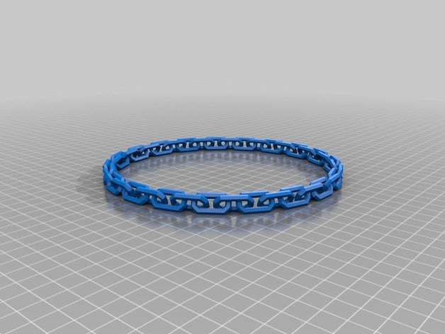 40 link chain customized 3D print model - Mito3D