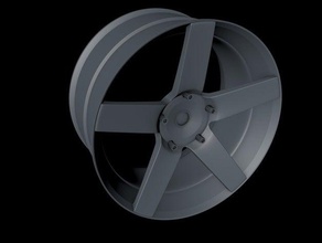 wheel llanta hobby 3d print model - Mito3D