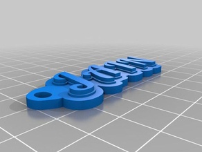 jain Schlüsselanhänger - Organisation kundengebundene 3d print model - Mito3D