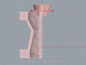 vier Teils 3d-gedruckten Form Kunst casting Wachsausschmelzverfahren Schimmel molding Formenbau 3d print model - Mito3D