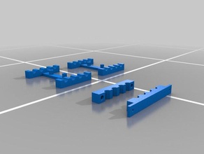 4awg kablo tutucular 3d baskı 3d print model - Mito3D