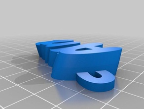 anne keyfob organization customized 3d print model - Mito3D