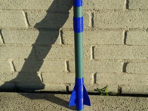 süpersonik roket hobi 3d print model - Mito3D