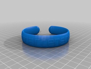 appartenenza bracelet fashion customized 3d print model - Mito3D
