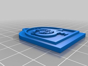 hiparbarik logo 3d baskı 3d print model - Mito3D