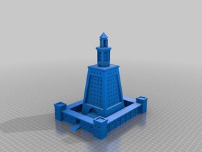 lighthouse alexandria model buildings & structures clubscientific