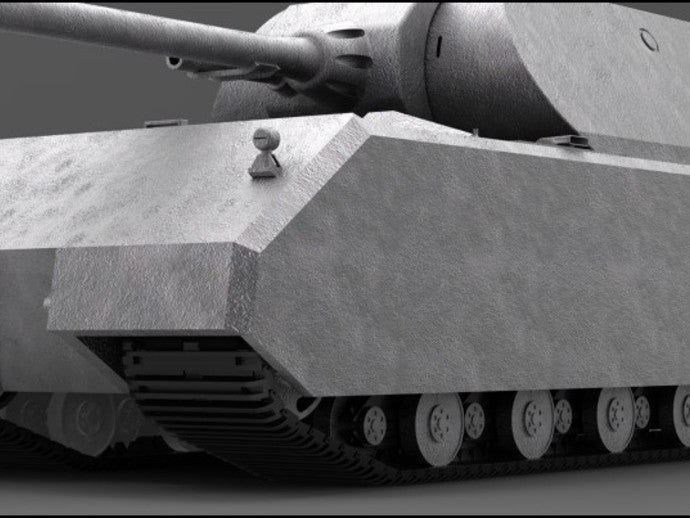 panzer viii maus vehicles tank 3D print model - Mito3D