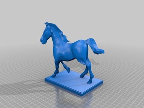 metcalf cavallo La stampa 3d 3d print model - Mito3D