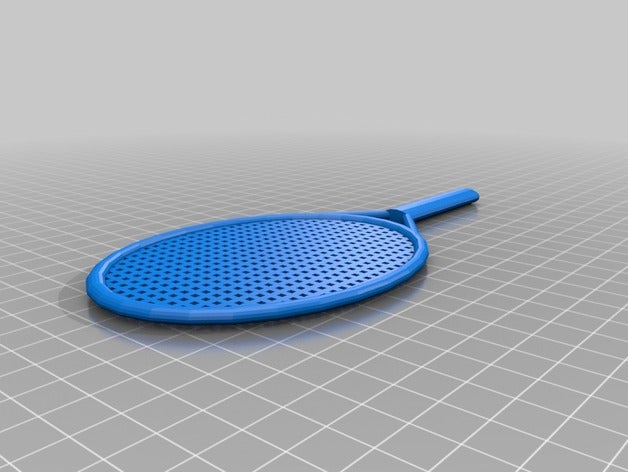 robertson - tenis raketi 3d baskı raket 3D print model - Mito3D