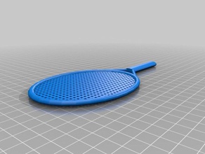 robertson - tennis racket 3d printing 3d print model - Mito3D