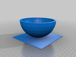 metcalf cottura ciotola La stampa 3d cucina 3d print model - Mito3D